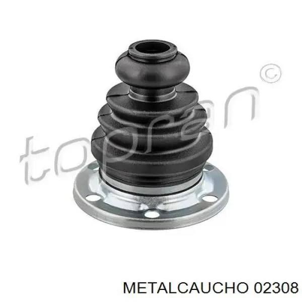 Купити 02308 Metalcaucho Пильник шарніра кутових швидкостей внутрішній передній