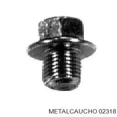 02318 Metalcaucho пробка піддона двигуна