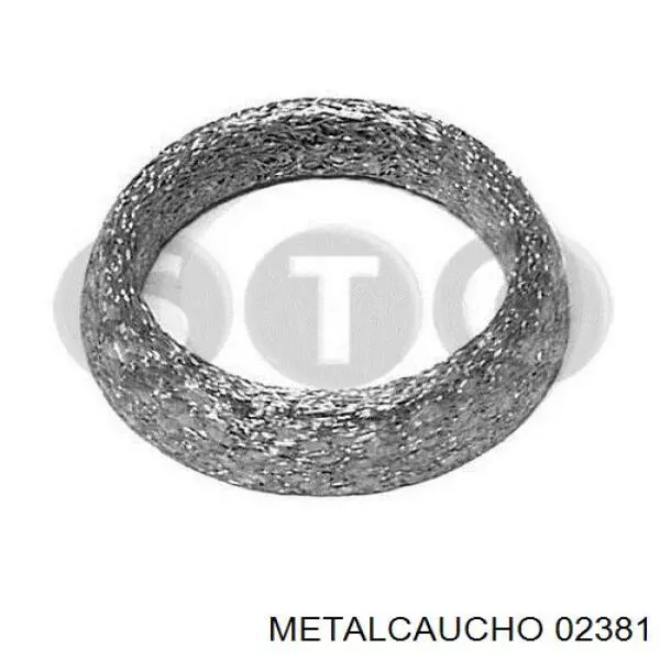 02381 Metalcaucho прокладка прийомної труби глушника