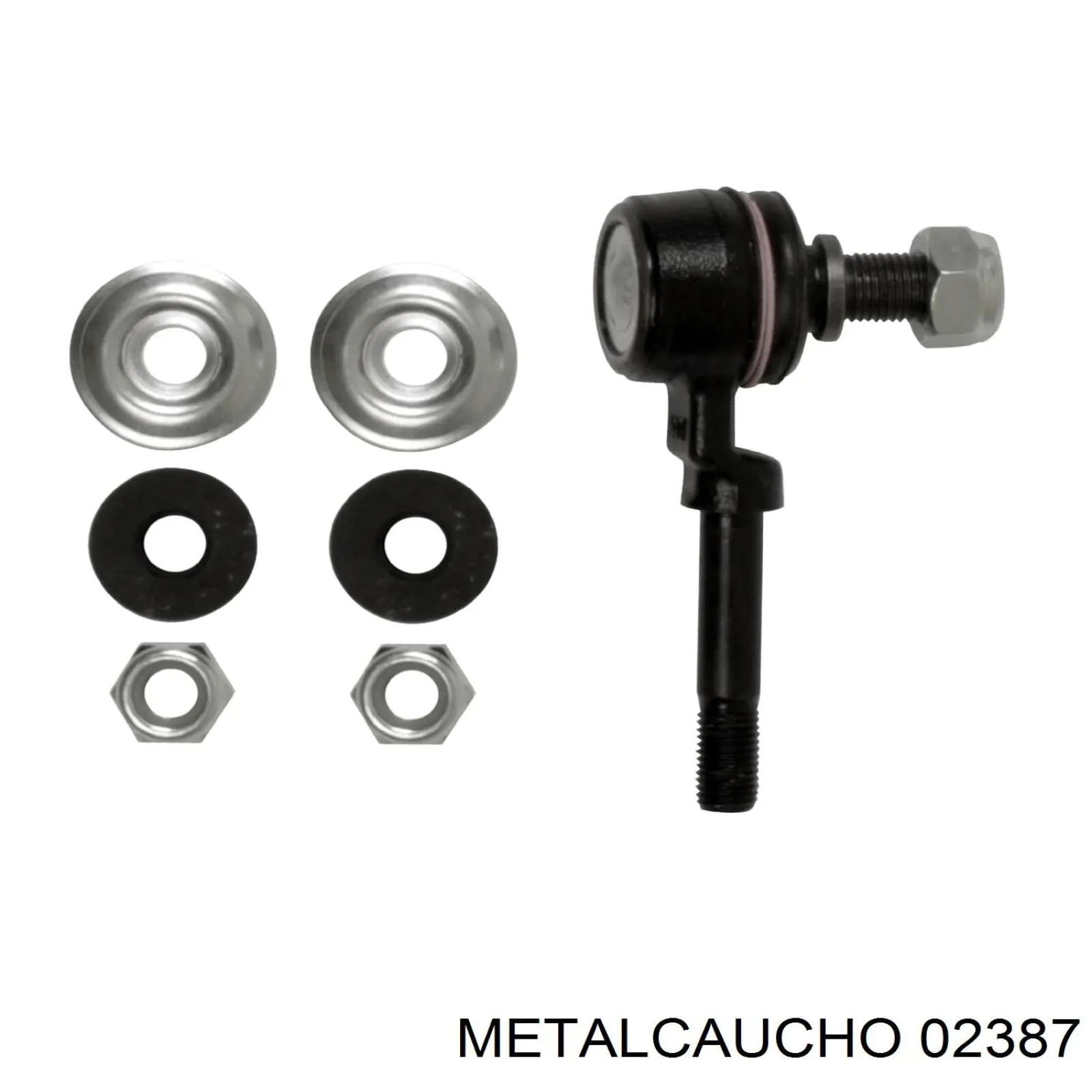 Сайлентблок переднього важеля 02387 Metalcaucho