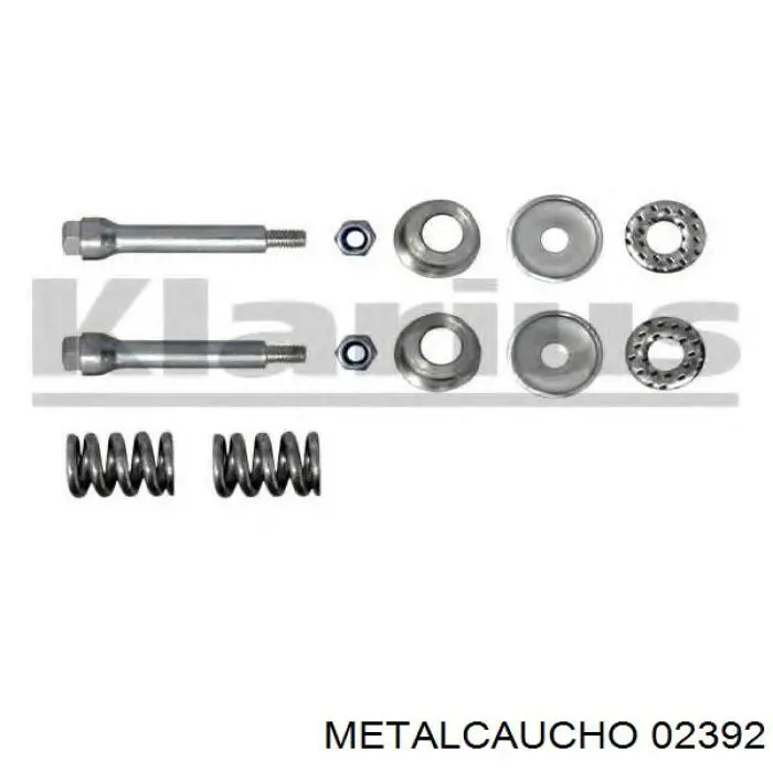 02392 Metalcaucho прокладка прийомної труби глушника