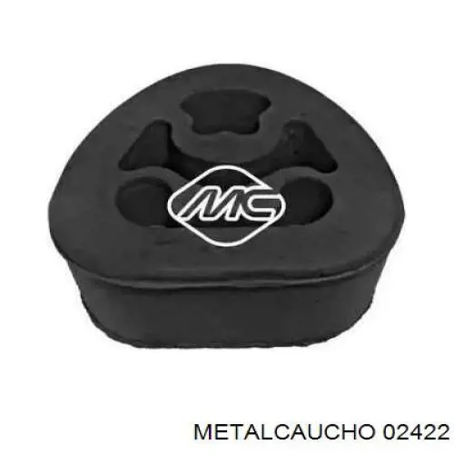 Подушка кріплення глушника Metalcaucho 02422 ціна, від 2.24 USD