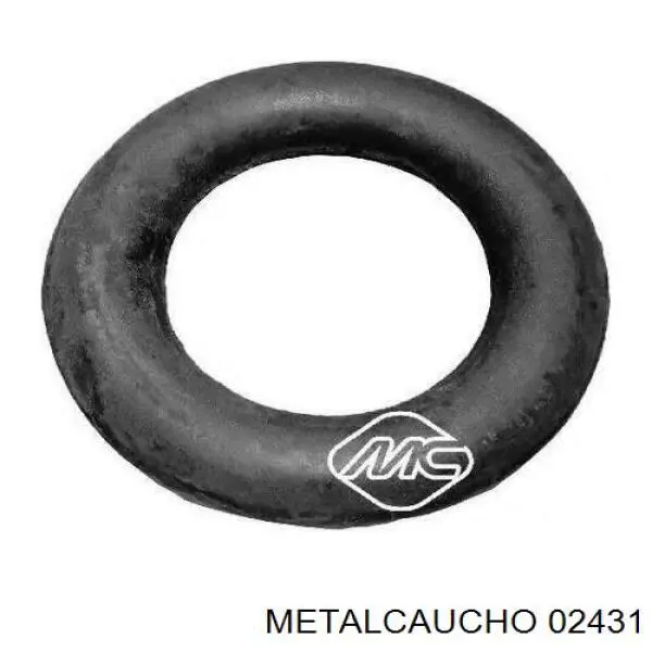 02431 Metalcaucho прокладка прийомної труби глушника