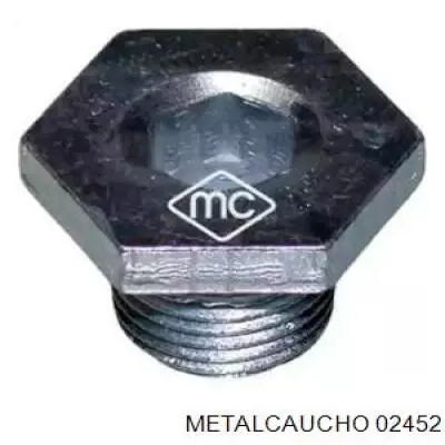 Купити 02452 Metalcaucho Пробка піддона двигуна