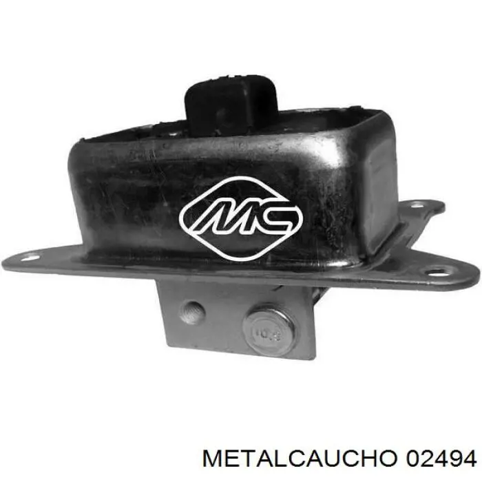 02494 Metalcaucho подушка (опора двигуна, права передня)
