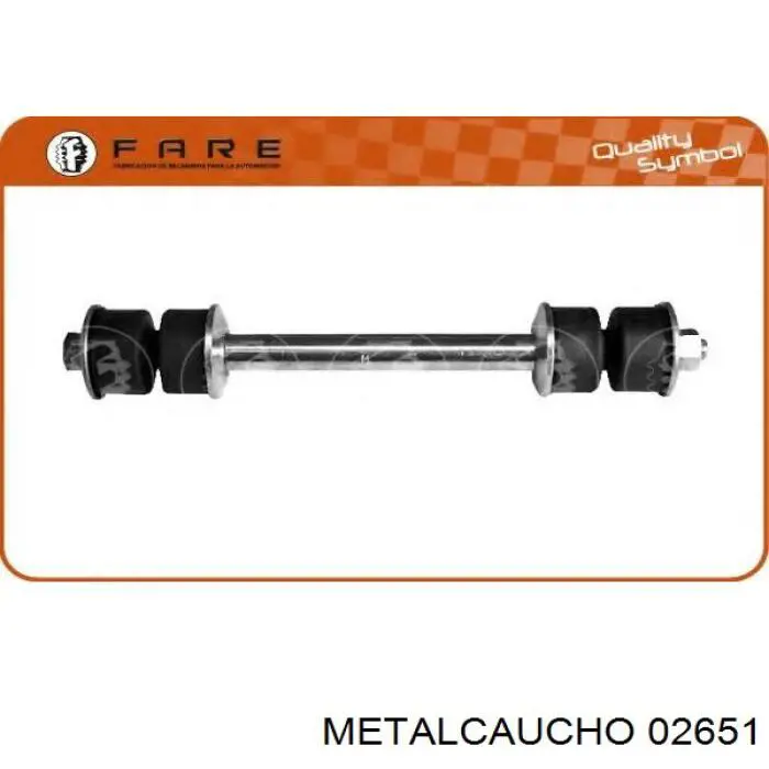 02651 Metalcaucho втулка стійки переднього стабілізатора