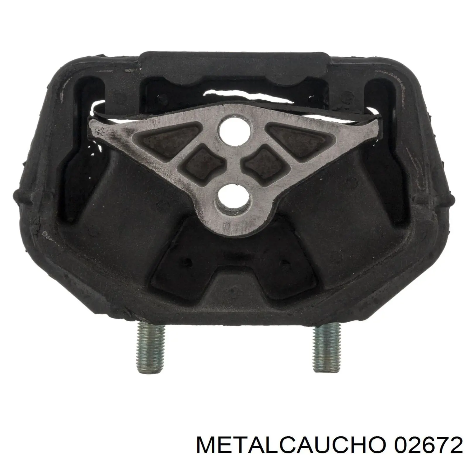 02672 Metalcaucho подушка (опора двигуна, задня)