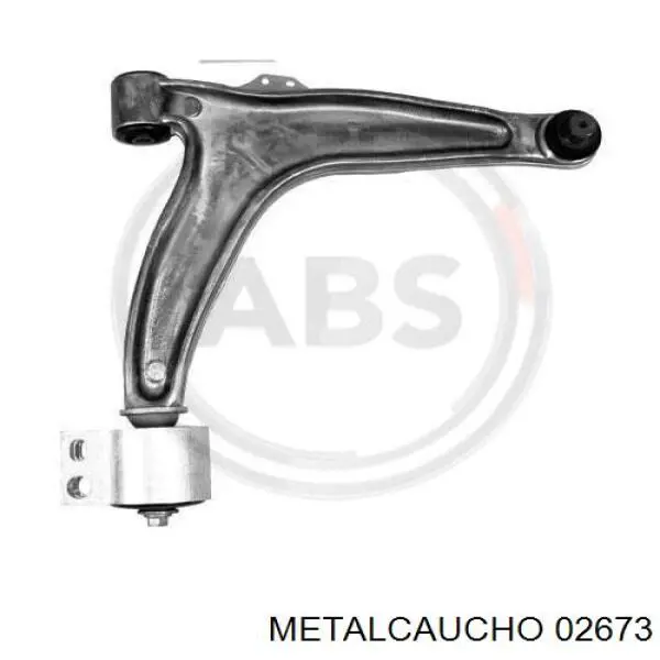 02673 Metalcaucho сайлентблок переднього нижнього важеля