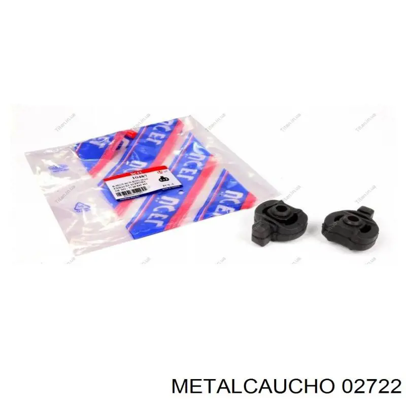 Купити 02722 Metalcaucho Подушка глушника
