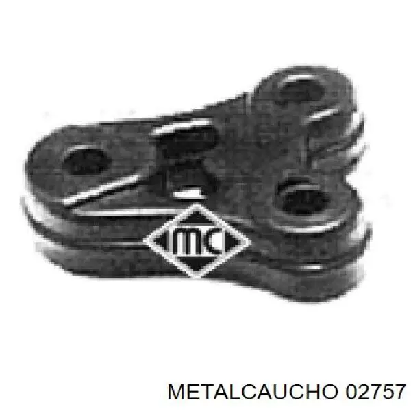 02757 Metalcaucho подушка кріплення глушника