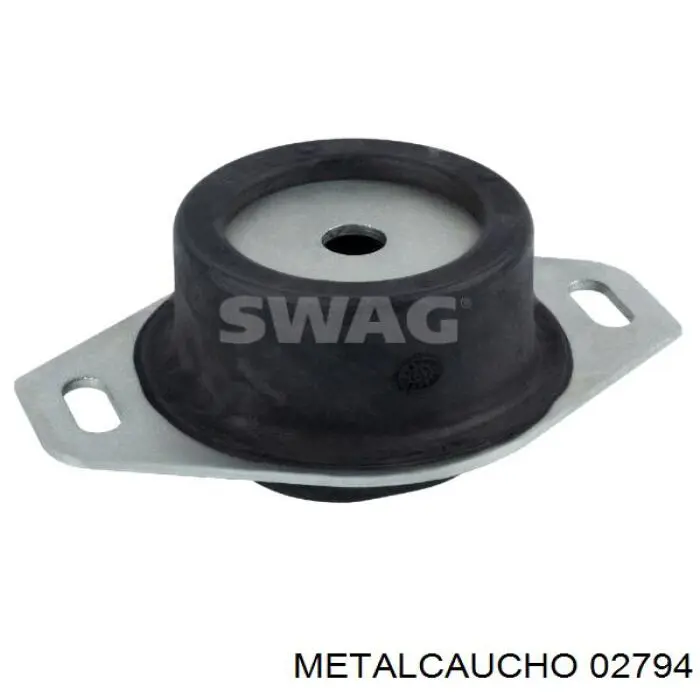 02794 Metalcaucho подушка (опора двигуна, ліва)