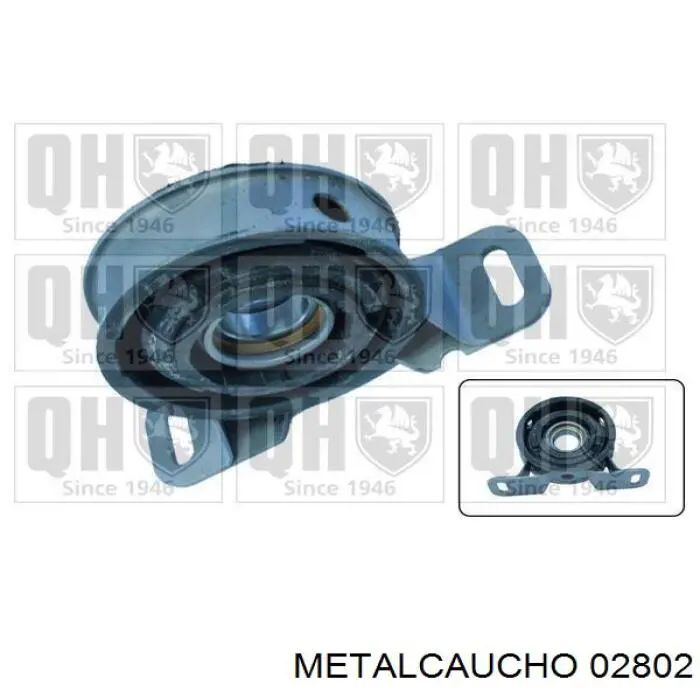 Підвісний підшипник карданного валу Metalcaucho 02802 ціна, від 19.00 USD