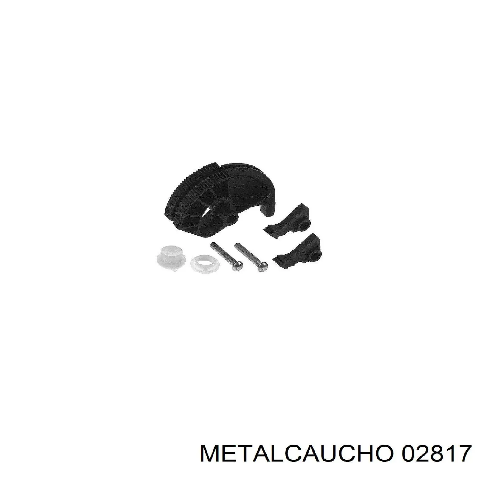 02817 Metalcaucho Ремкомплект сектора приводу зчеплення