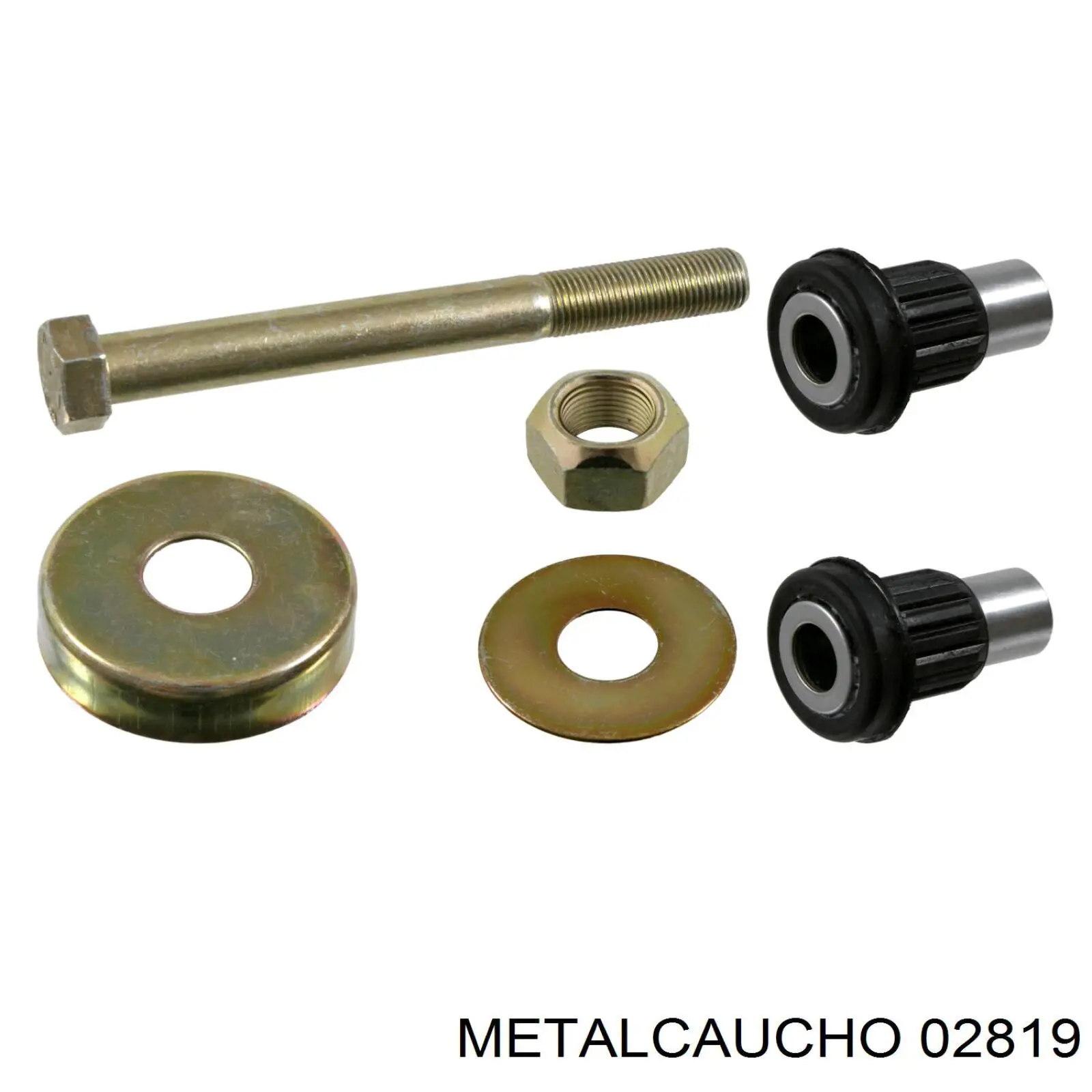 02819 Metalcaucho ремкомплект сектора приводу зчеплення