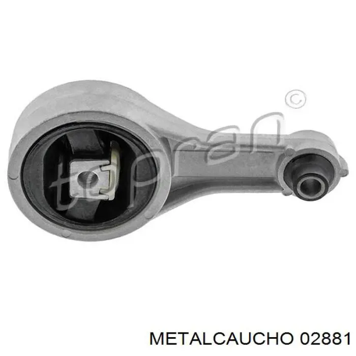 02881 Metalcaucho подушка (опора двигуна, задня)