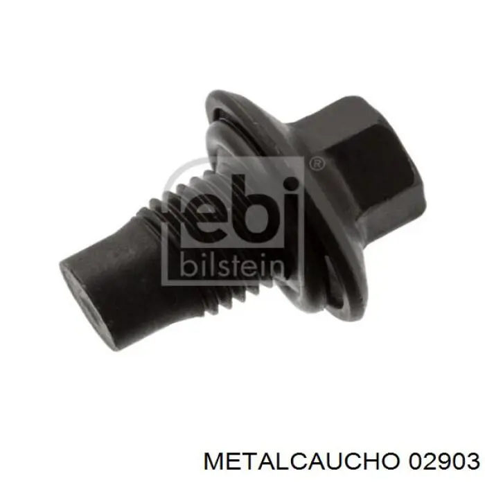 02903 Metalcaucho пробка піддона двигуна