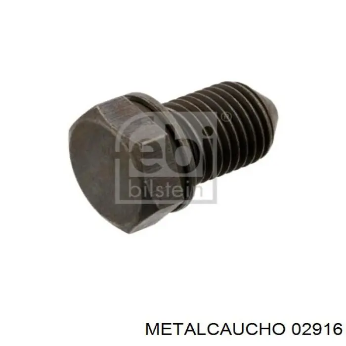 02916 Metalcaucho пробка піддона двигуна