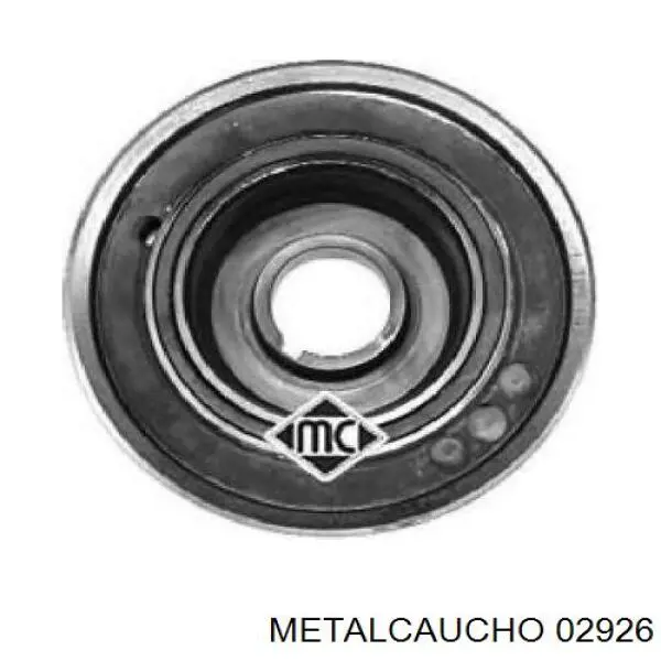 Купити 02926 Metalcaucho Шків колінчастого вала
