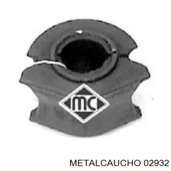 Купити 02932 Metalcaucho Подушка стабілізатора передня