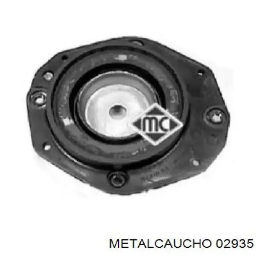 Купити 02935 Metalcaucho Опора амортизатора переднього