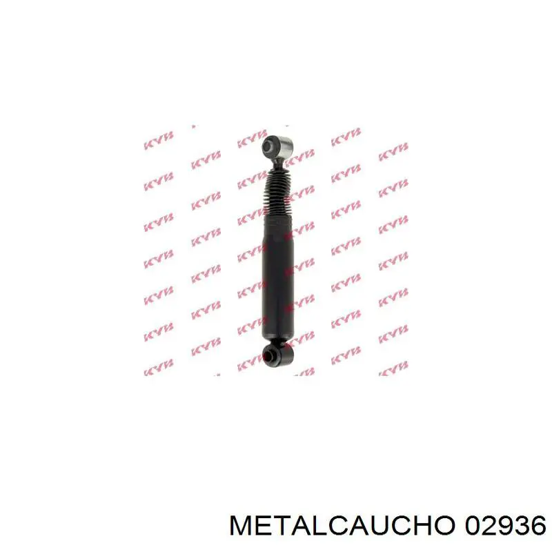 Подушка задньої балки 02936 Metalcaucho