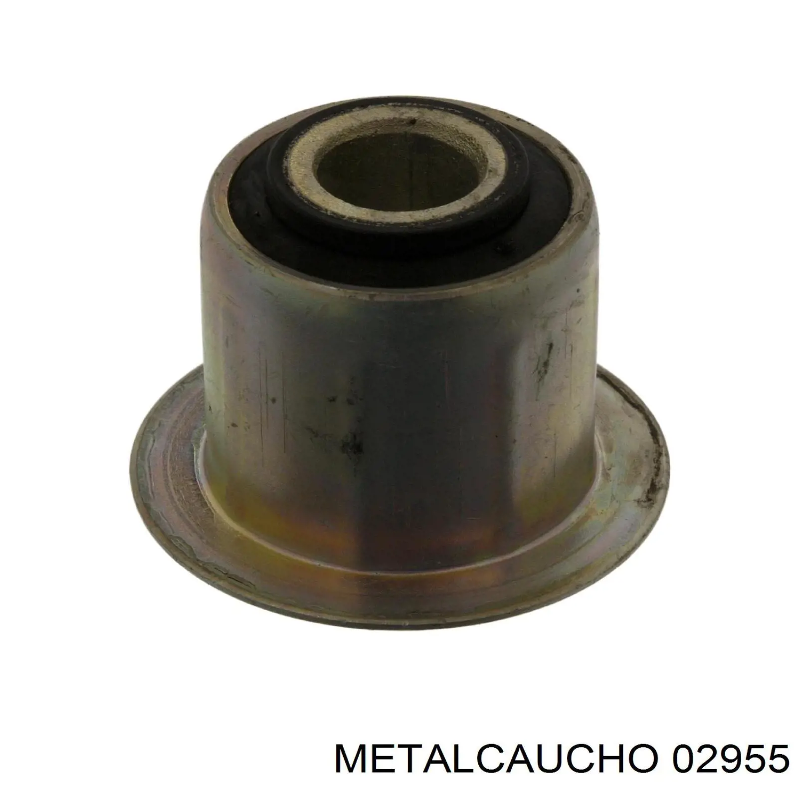 02955 Metalcaucho Сайлентблок задньої ресори, задній