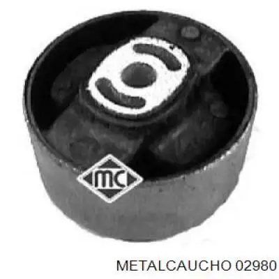02980 Metalcaucho подушка (опора двигуна, задня (сайлентблок))