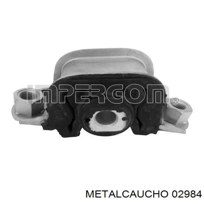 02984 Metalcaucho подушка (опора двигуна, ліва задня)