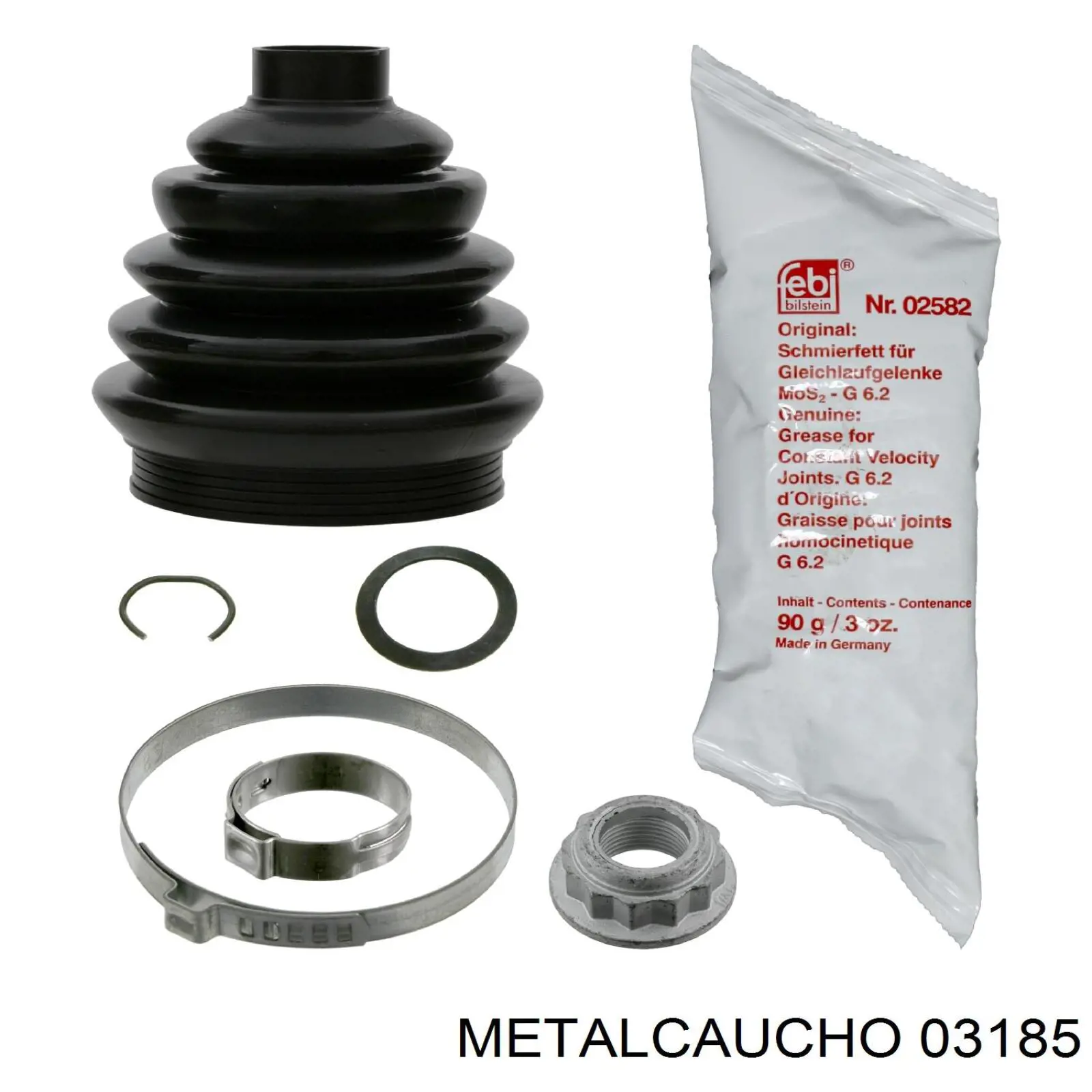 3185 Metalcaucho шланг/патрубок системи охолодження