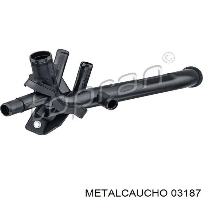 Купити 03187 Metalcaucho Трубопроводи і шланги системи охолодження