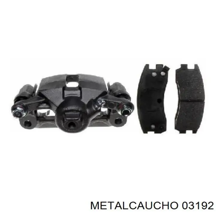 03192 Metalcaucho шланг/патрубок системи охолодження