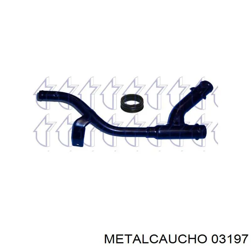 03197 Metalcaucho Шланг/патрубок системи охолодження