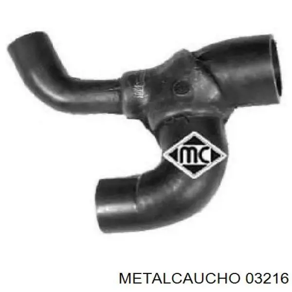 Купити 03216 Metalcaucho Трубопроводи і шланги системи охолодження