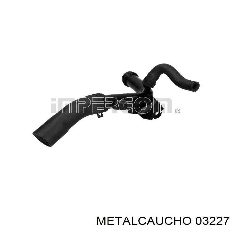 03227 Metalcaucho шланг/патрубок системи охолодження