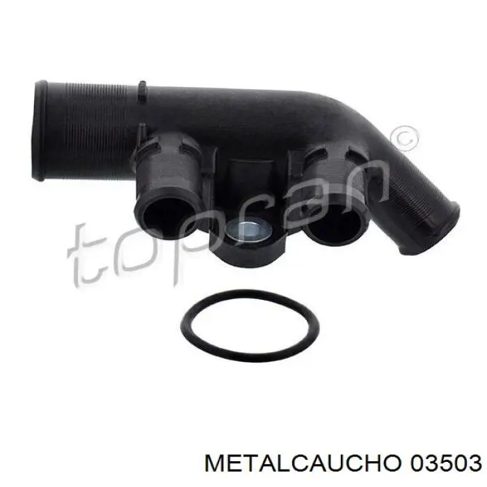 Купити 03503 Metalcaucho Фланець системи охолодження (трійник)