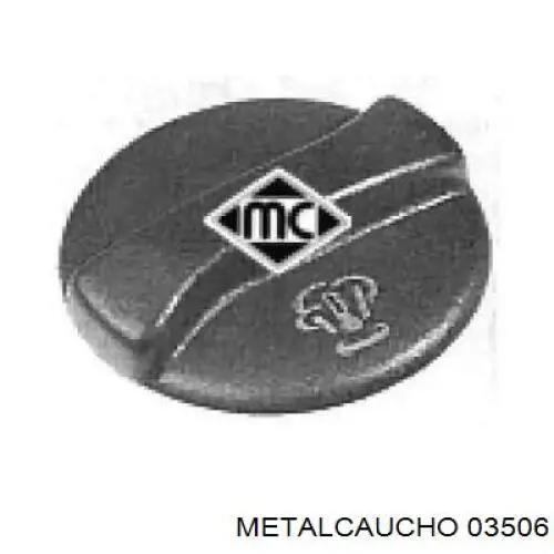 Купити 03506 Metalcaucho Кришка розширювального бачка
