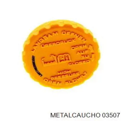 Кришка розширювального бачка 03507 Metalcaucho