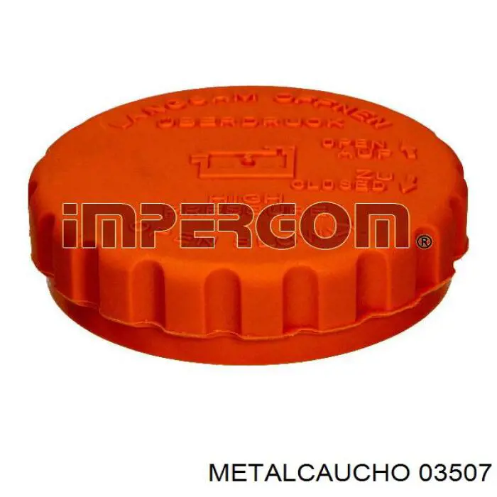 03507 Metalcaucho Пробка розширювального бачка
