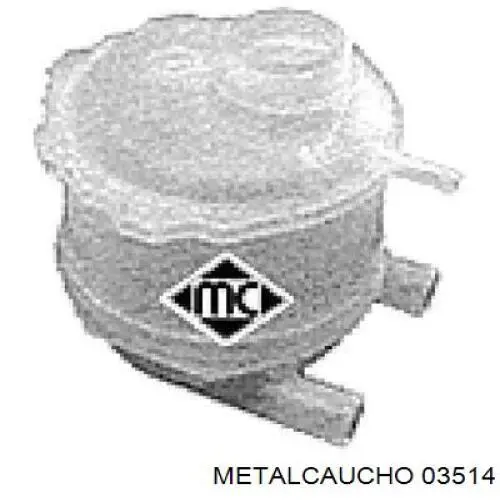 Кришка / пробка розширювального бачка Metalcaucho 03514 ціна, від 2.16 USD