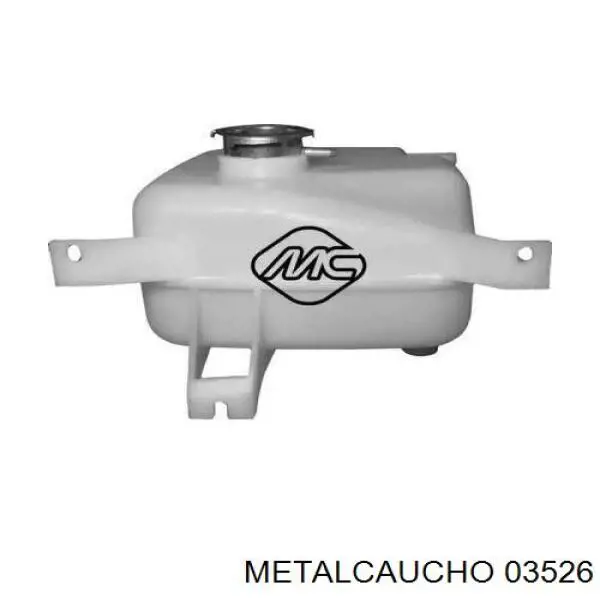 03526 Metalcaucho бачок системи охолодження, розширювальний