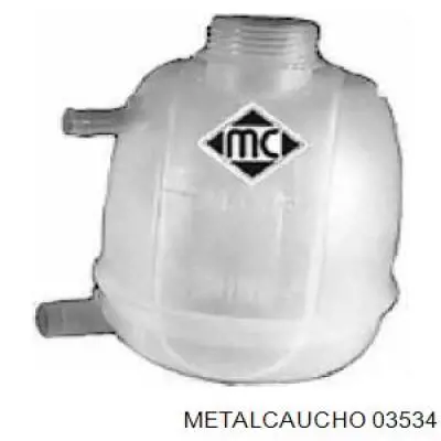 Бачок системи охолодження 03534 Metalcaucho