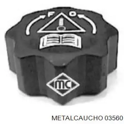 03560 Metalcaucho кришка/пробка розширювального бачка