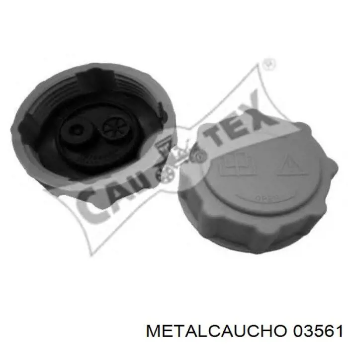 Кришка бачка Metalcaucho 03561