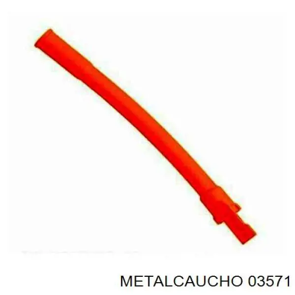 Купити 03571 Metalcaucho Направляюча щупа-індикатора рівня масла в двигуні