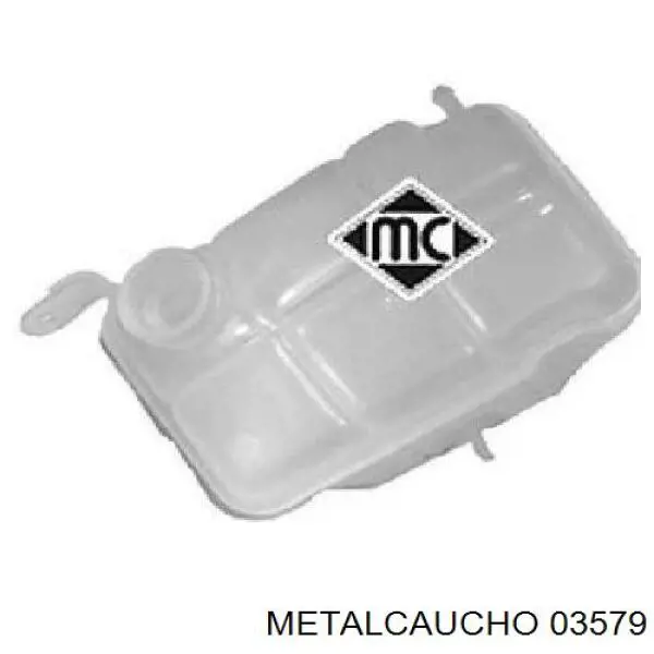 03579 Metalcaucho бачок системи охолодження, розширювальний