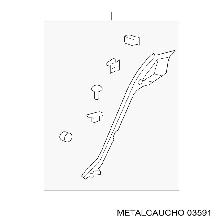 03591 Metalcaucho Водопровідна труба