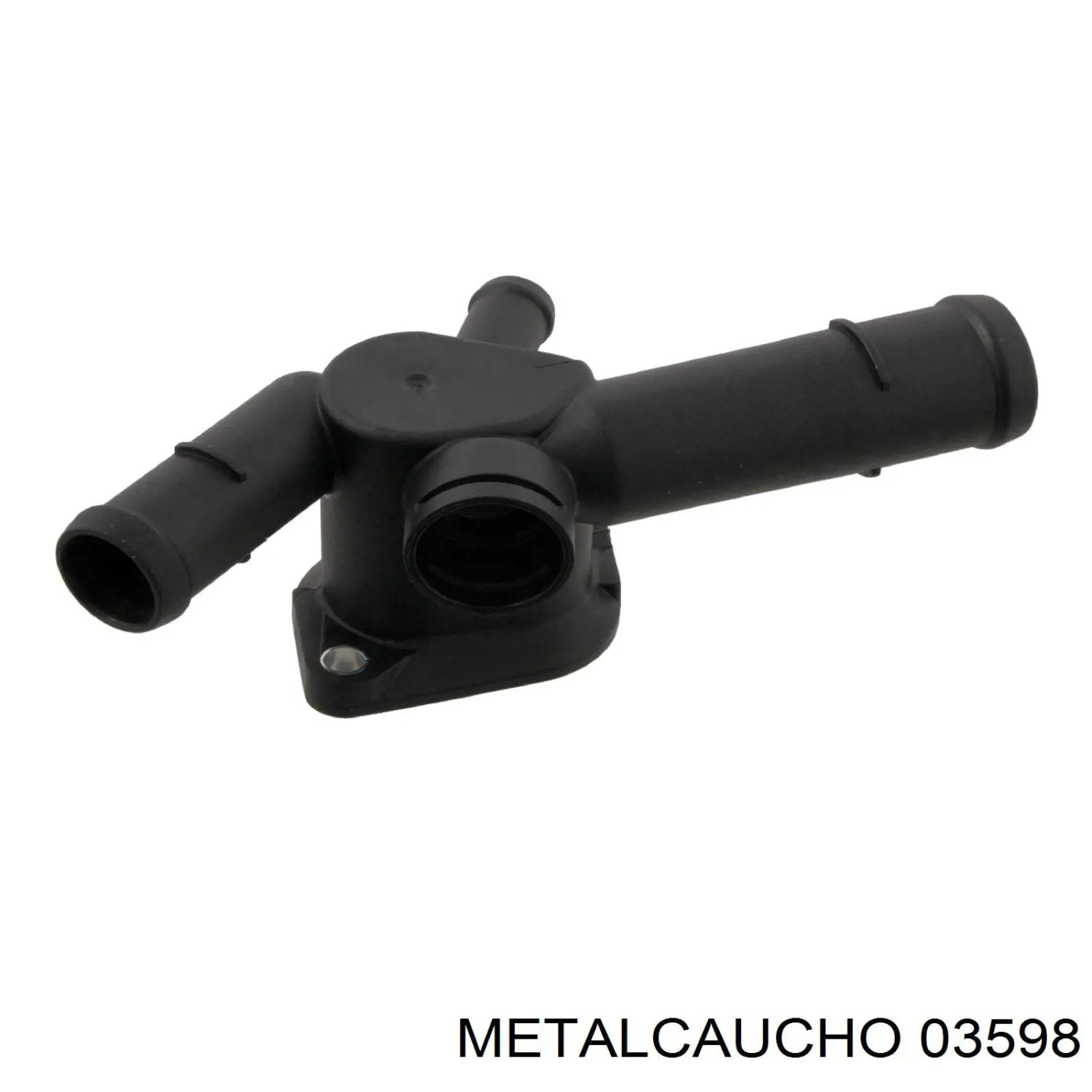 03598 Metalcaucho фланець системи охолодження (трійник)