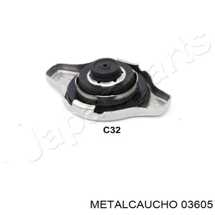 Кришка бачка радіатора Metalcaucho 03605 ціна, від 7.20 USD