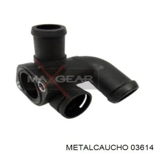 Фланець системи охолодження (трійник) Metalcaucho 03614 ціна, від 2.86 USD
