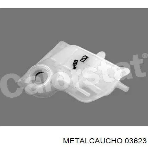 Бачок системи охолодження двигуна розширювальний Metalcaucho 03623 ціна, від 15.50 USD